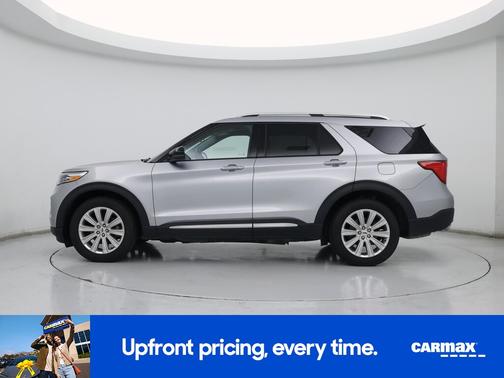 Silver 2021 Ford Explorer Limited