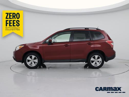Red 2015 Subaru Forester 2.5I Premium