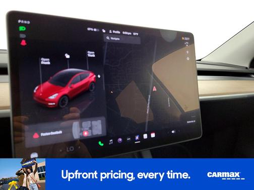 Red 2024 Tesla Model Y Long Range