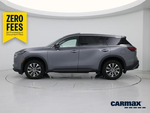 Gray 2023 INFINITI QX60 Pure