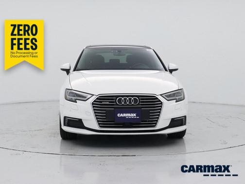 White 2018 Audi A3 e-tron Premium Plus