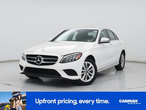 White 2019 Mercedes-Benz C-Class