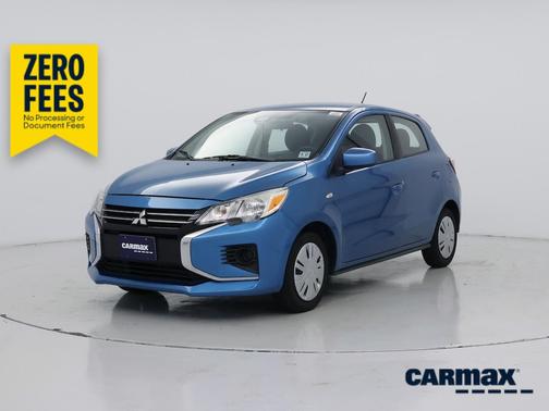 Blue 2022 Mitsubishi Mirage ES