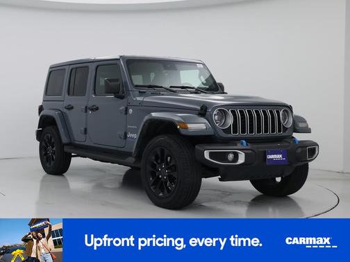 Gray 2024 Jeep Wrangler 4xe Sahara