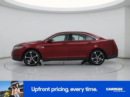 Red 2014 Ford Taurus SEL