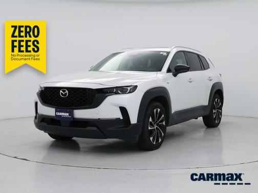 White 2025 Mazda CX-50 Hybrid Premium Plus