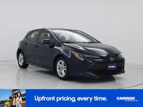 Blue 2021 Toyota Corolla Hatchback SE