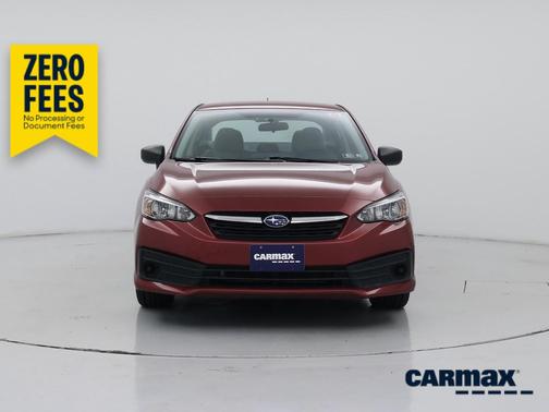 Red 2020 Subaru Impreza