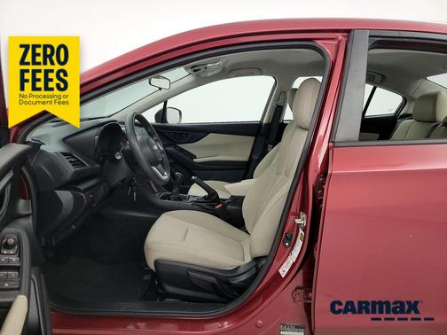 Red 2020 Subaru Impreza