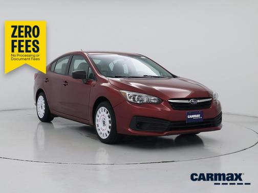 Red 2020 Subaru Impreza