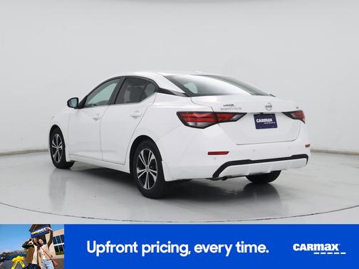 White 2021 Nissan Sentra SV