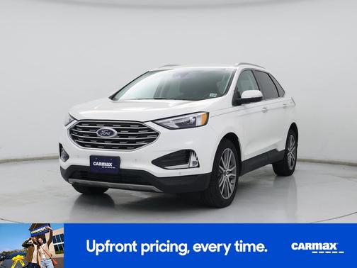 White 2023 Ford Edge Titanium