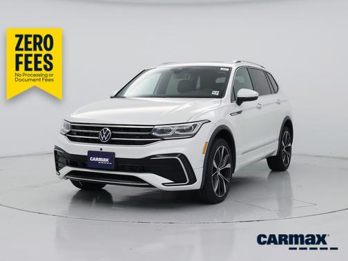 White 2022 Volkswagen Tiguan SEL R-Line