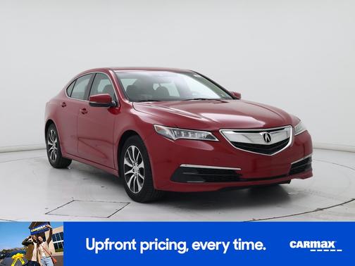 Red 2017 Acura TLX