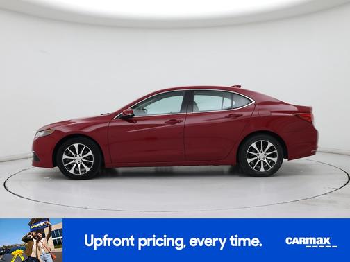 Red 2017 Acura TLX