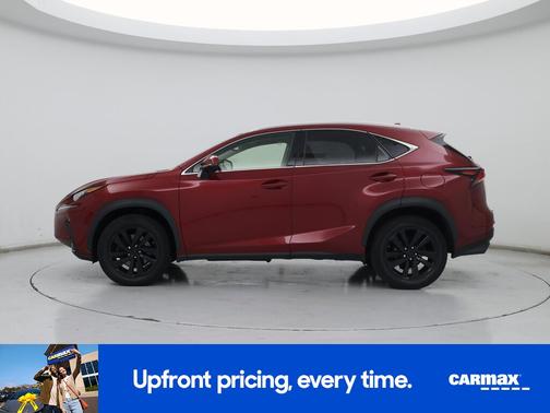 Red 2018 Lexus NX 300