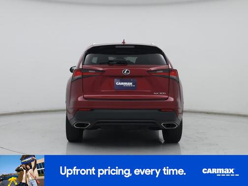 Red 2018 Lexus NX 300