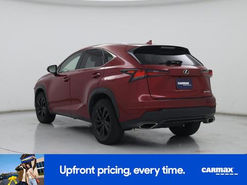 Red 2018 Lexus NX 300