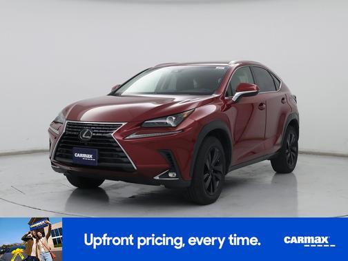 Red 2018 Lexus NX 300