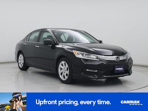 Black 2017 Honda Accord EX-L