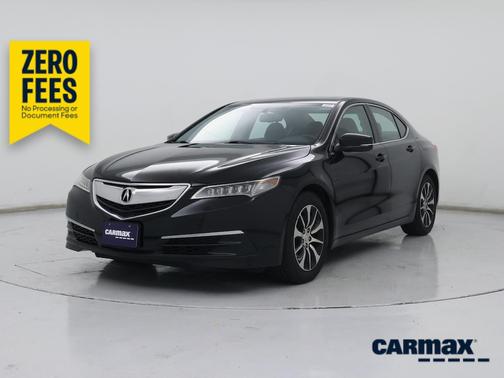 Black 2017 Acura TLX