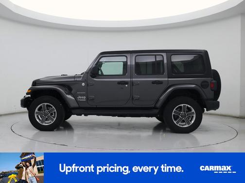 Gray 2022 Jeep Wrangler Unlimited Sahara