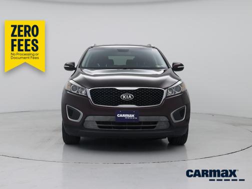 Burgundy 2016 Kia Sorento LX