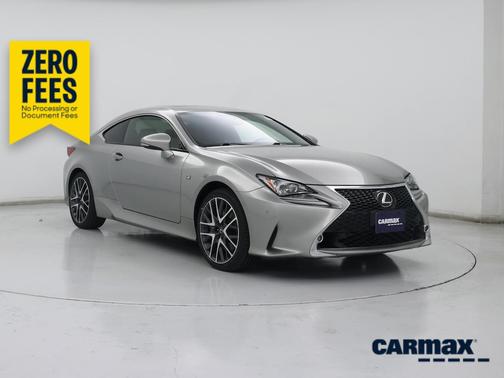 Silver 2016 Lexus RC 300