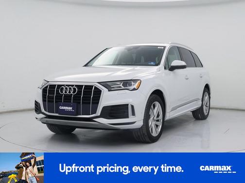 White 2021 Audi Q7 Premium Plus