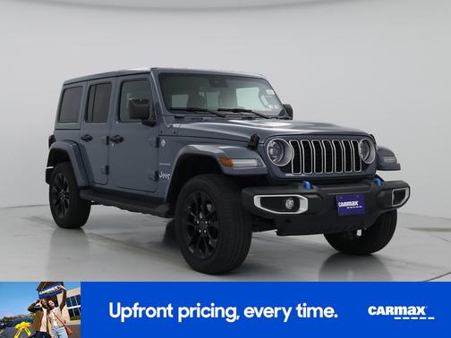 Gray 2024 Jeep Wrangler 4xe Sahara