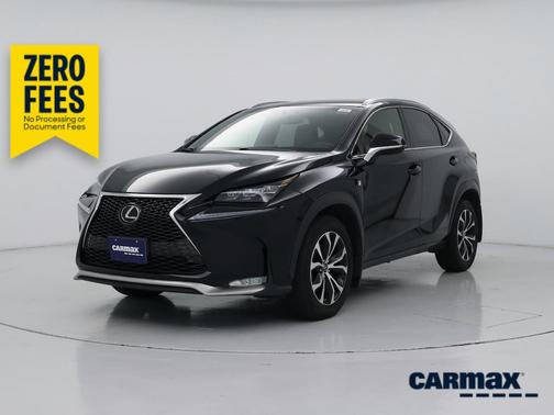 Black 2017 Lexus NX 200t F-Sport