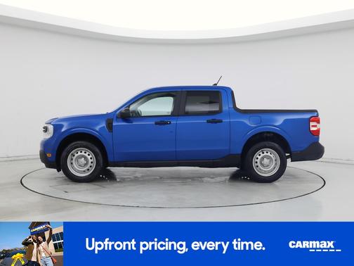 Blue 2022 Ford Maverick XL