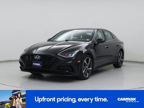 Black 2021 Hyundai SONATA SEL Plus