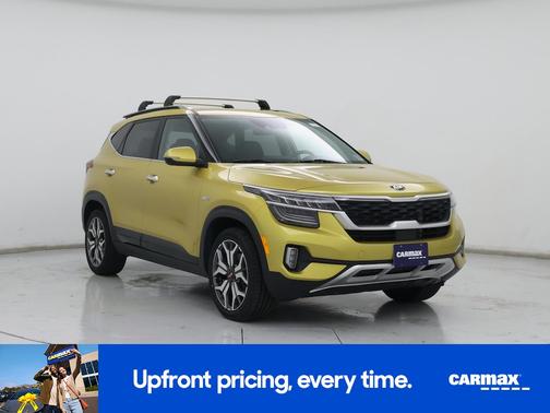Yellow 2021 Kia Seltos SX