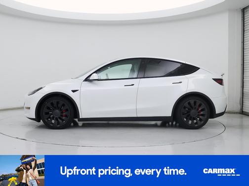 White 2022 Tesla Model Y Performance