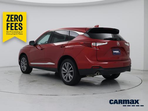 Red 2019 Acura RDX