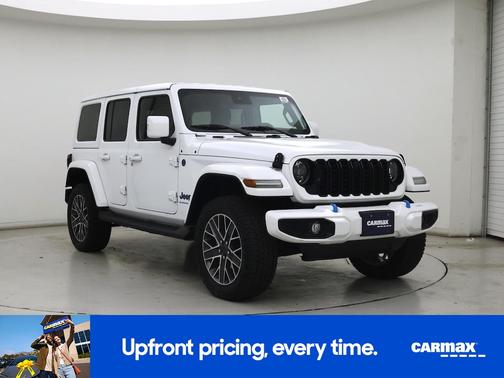 White 2024 Jeep Wrangler 4xe High Altitude