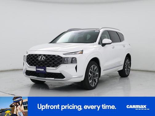 White 2023 Hyundai SANTA FE Calligraphy