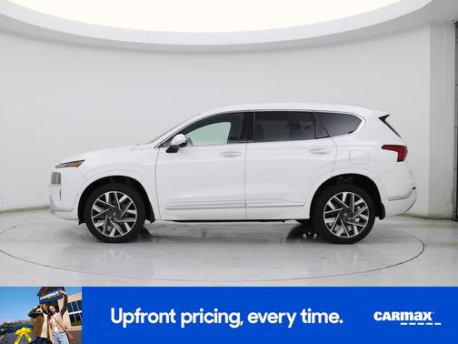 White 2023 Hyundai SANTA FE Calligraphy