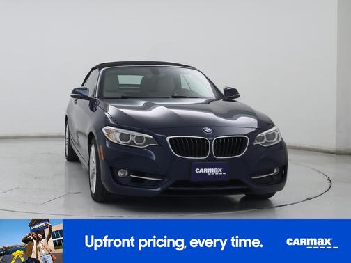 Blue 2016 BMW 228 XI