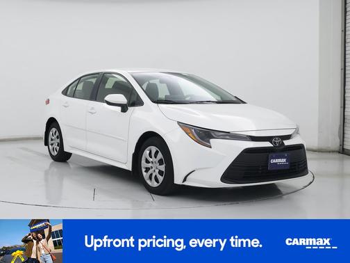 White 2023 Toyota Corolla LE