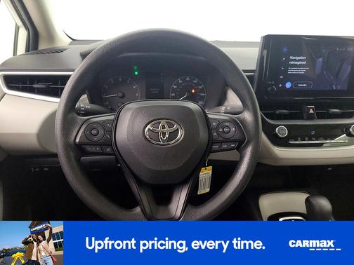 White 2023 Toyota Corolla LE