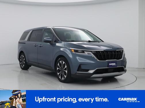 Blue 2023 Kia Carnival EX