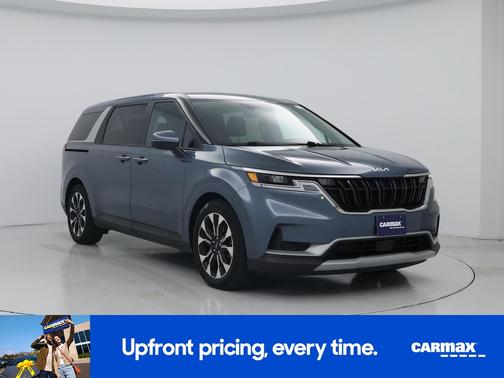 Blue 2023 Kia Carnival EX
