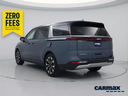 Blue 2023 Kia Carnival EX