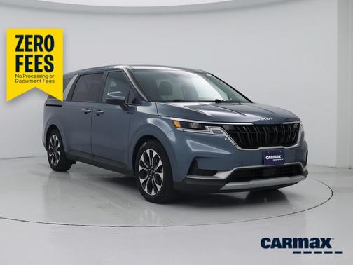 Blue 2023 Kia Carnival EX