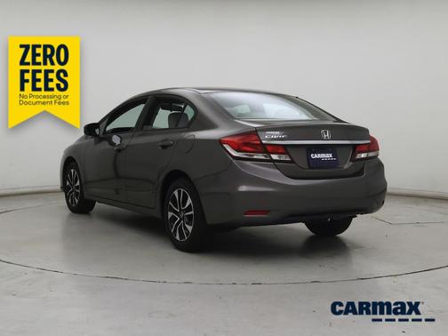 Gray 2015 Honda Civic EX