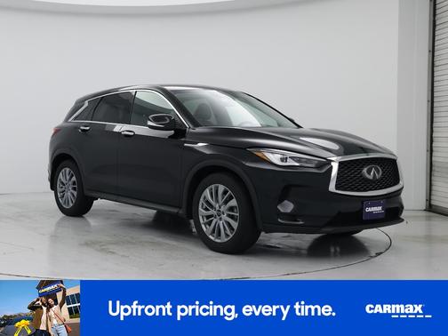 Black 2023 INFINITI QX50 Pure