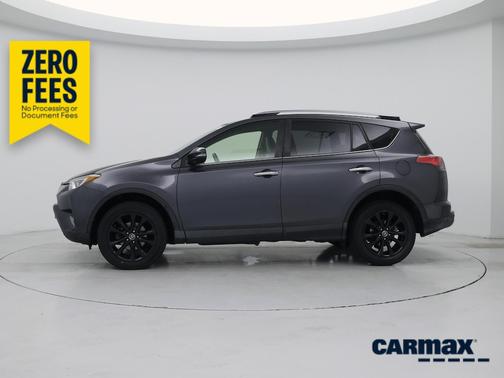 Gray 2018 Toyota RAV4 Limited