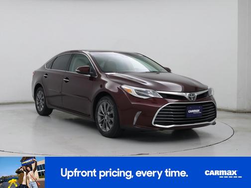 Burgundy 2017 Toyota Avalon XLE Premium